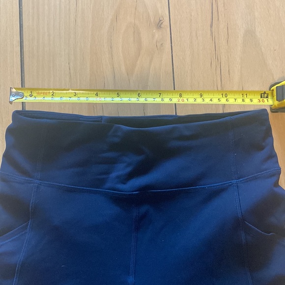 Lululemon Navy Blue Biking Shorts with Pockets - Picture 5 of 7